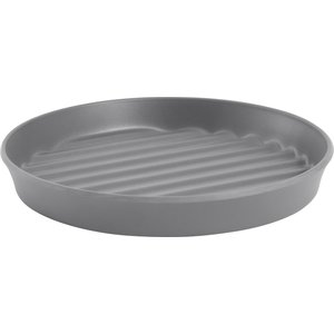 Frisco Round Cat Dish, Gray