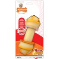 Nylabone Power Chew Rawhide Knot Chew Bone Bacon & Cheese Flavored Dog Chew Toy, Giant
