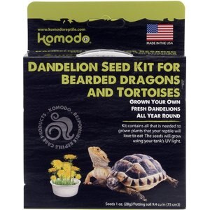Komodo Dandelion Bearded Dragon & Tortoise Seed Kit