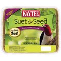 Kaytee Suet & Seed Wild Bird Food, 3.5-lb tray
