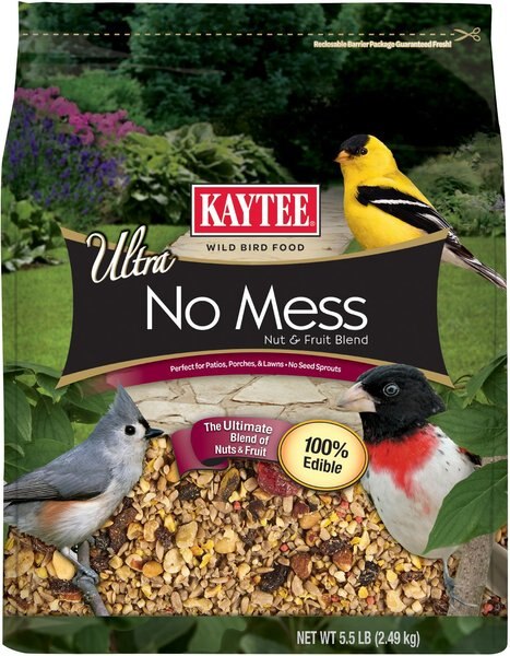 Kaytee Waste Free Nut & Fruit Blend Wild Bird Food, 5.5-lb bag slide 1 of 1