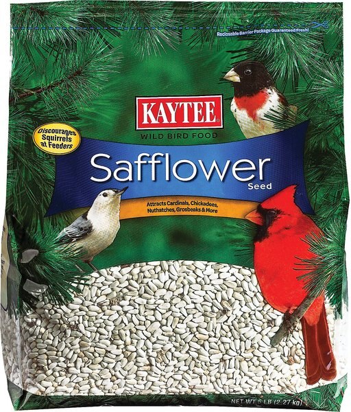 Kaytee Safflower Seed Wild Bird Food, 5-lb bag slide 1 of 1