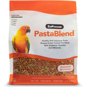 ZuPreem PastaBlend Daily Medium Bird Food, 2-lb bag