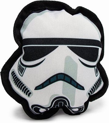 Buckle-Down Star Wars Storm Trooper Squeaky Plush Dog Toy, slide 1 of 1
