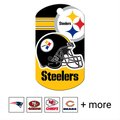 Quick-Tag NFL Military Personalized Dog ID Tag, Large, Pittsburgh Steelers