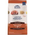 Natural Balance Limited Ingredient Reserve Duck & Brown Rice Recipe Dry Dog Food, 12-lb bag