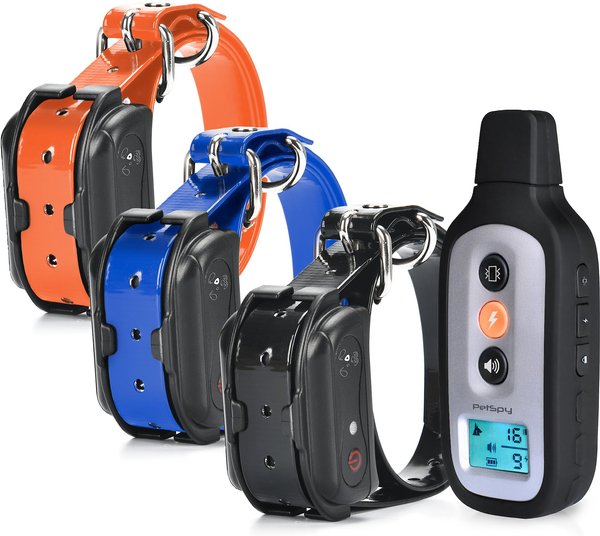 PetSpy XPro-3 1/2 Mile Waterproof Remote Dog Training Collar, 3 count slide 1 of 6