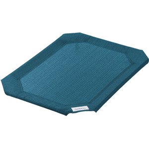 Coolaroo Replacement Cover for Steel-Framed Elevated Dog Bed, Turquoise, Medium