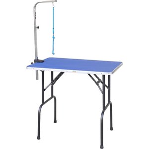 Go Pet Club Pet Grooming Table, Blue, Large