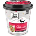 I and Love and You Stir Mix-A-Little Beef & Bone Broth Dehydrated Dog Food, 3-oz cup, case of 6