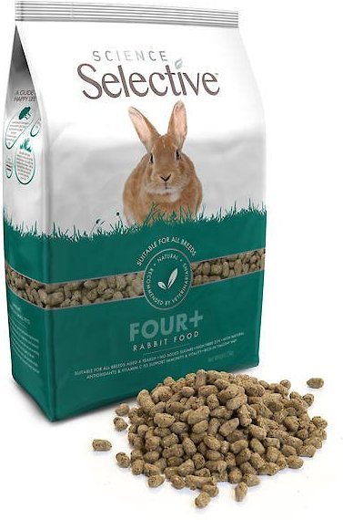 Science Selective 4+ Senior Rabbit Food, 70-oz bag slide 1 of 6