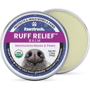 Pawstruck Ruff Relief Nose & Paw Dog Balm, 1.75-oz jar