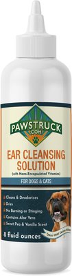 Pawstruck Ear Cleansing Dog & Cat Solution, 8-oz bottle, slide 1 of 1