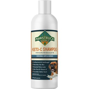 Pawstruck Keto-C Dog, Cat & Horse Shampoo, 8-oz bottle