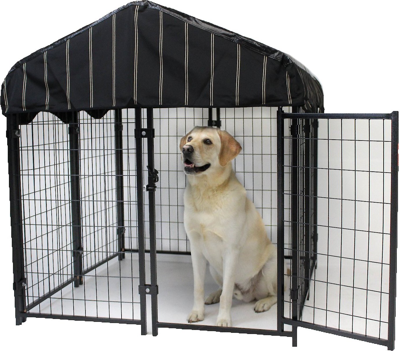 Lucky Dog Pet Resort Dog Kennel & Cover