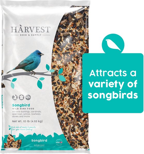 Harvest Seed & Supply SongBird Wild Bird Food, 10-lb bag slide 1 of 7