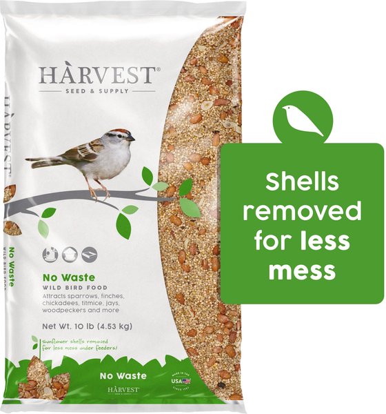 Harvest Seed & Supply No Waste Wild Bird Food, 10-lb bag slide 1 of 7