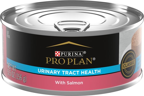 Purina Pro Plan Focus Urinary Tract Health Formula with Salmon Canned Cat Food, 5.5-oz can, case of 24 slide 1 of 9