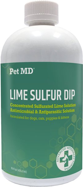 Pet MD Lime Sulfur Dip Pet Treatment, 16-oz bottle slide 1 of 7