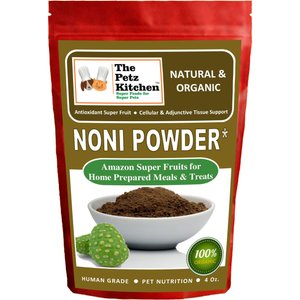 The Petz Kitchen Noni Powder Dog & Cat Supplement, 4-oz bag