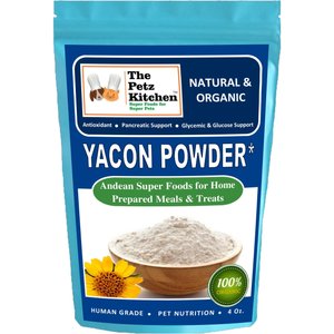 The Petz Kitchen Yacon Powder Dog & Cat Supplement, 4-oz bag
