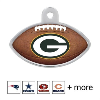 Quick-Tag NFL Football Personalized Dog & Cat ID Tag, Large, slide 1 of 1