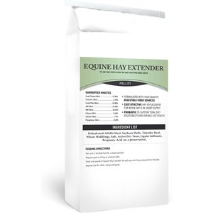 Kalmbach Feeds Hay Extender Forage Hay Flavor Pellets Farm Animal & Horse Supplement, 50-lb bag