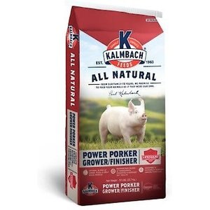 Kalmbach Feeds Power Porker Grower & Finisher Pig Feed, 50-lb bag