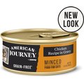 American Journey Minced Chicken Recipe in Gravy Grain-Free Canned Cat Food, 5.5-oz, case of 24