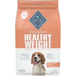 Blue Buffalo True Solutions Fit & Healthy Weight Control Formula Dry Dog Food, 4-lb bag