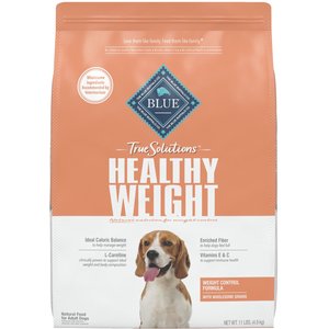 Blue Buffalo True Solutions Fit & Healthy Weight Control Formula Dry Dog Food, 11-lb bag