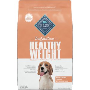 Blue Buffalo True Solutions Fit & Healthy Weight Control Formula Dry Dog Food, 24-lb bag