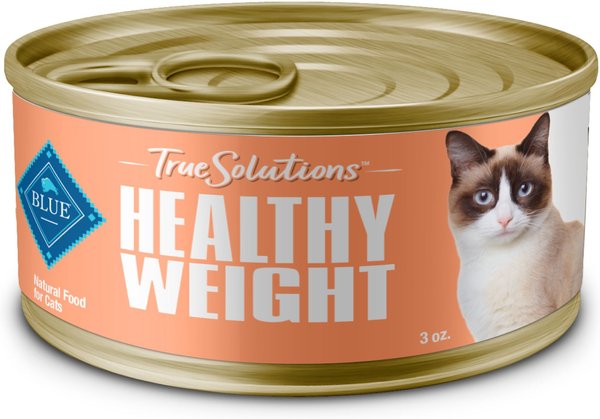 Blue Buffalo True Solutions Fit & Healthy Weight Control Formula Wet Cat Food, 3-oz, case of 24 slide 1 of 8