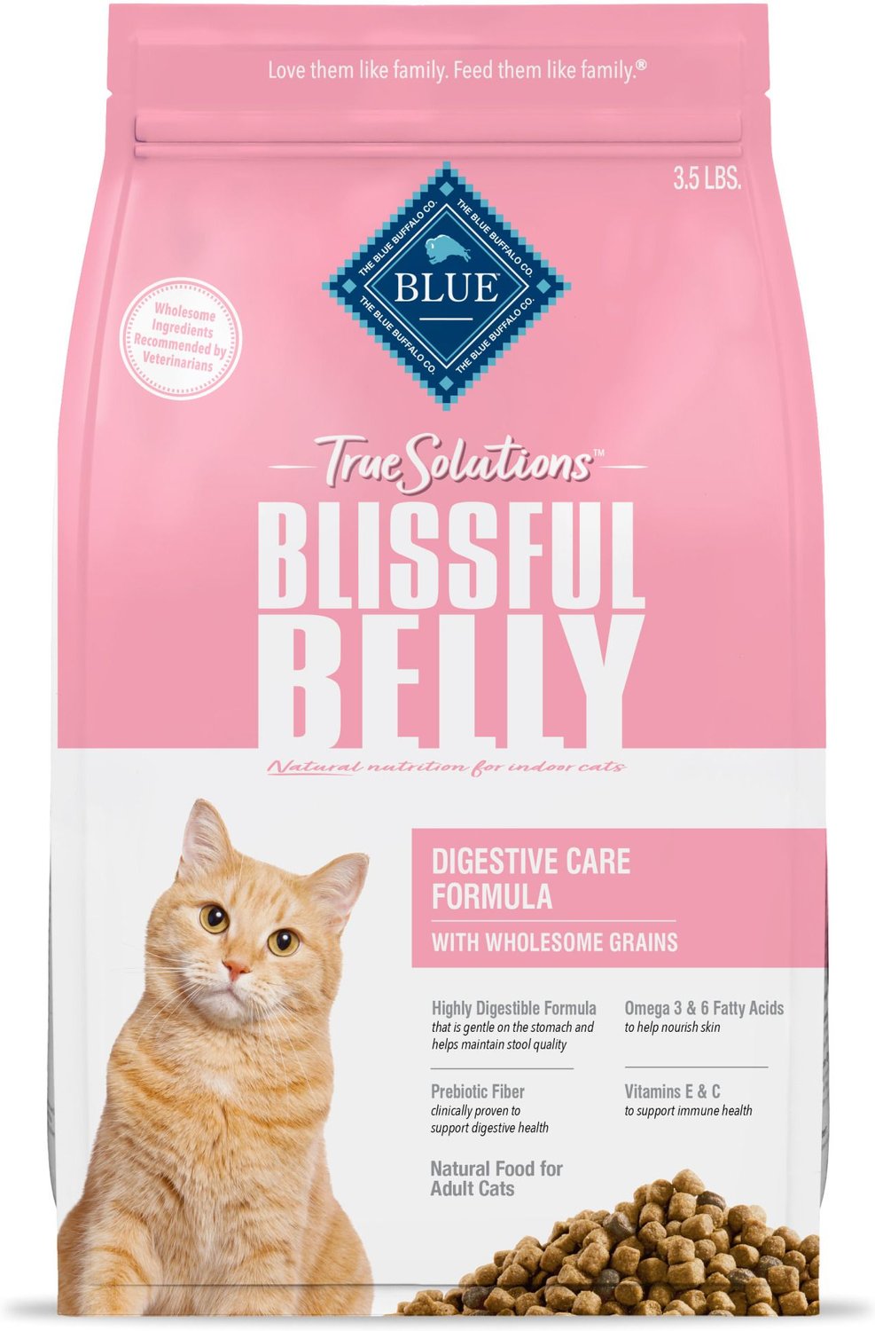 BLUE BUFFALO True Solutions Blissful Belly Digestive Care Formula Dry