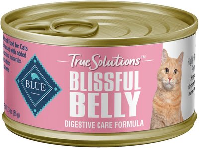 Blue Buffalo True Solutions Blissful Belly Digestive Care Formula Wet Cat Food, 3-oz, case of 24, slide 1 of 1