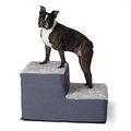 Dallas Manufacturing Pet Progressions Lightweight Dog & Cat Steps, 2 steps, Grey