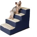 Dallas Manufacturing Pet Progressions Lightweight Dog & Cat Steps, 4 steps, Navy