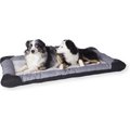 Dallas Manufacturing Sealy Quilted Memory Foam Heavy Duty Dog Crate Pad, Gray/Black, X-Large