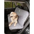 3 Dog Pet Supply Quilted Car Back Seat Protector, Grey