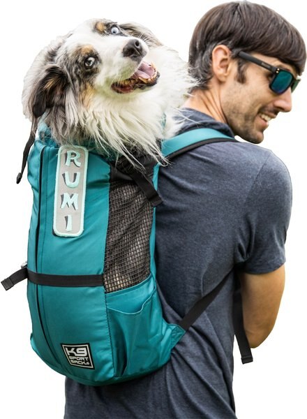 K9 Sport Sack Trainer Dog & Cat Carrier Backpack, Turquiose, Small slide 1 of 7