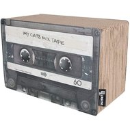 District 70 Mix Tape Cardboard Small Cat Scratcher Toy