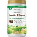NaturVet Advanced Probiotics & Enzymes Plus Vet Strength PB6 Probiotic Soft Chews Digestive Supplement for Dogs, 240 count