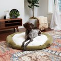 Happy Hounds Marley Donut Dog Bed, Moss, Large