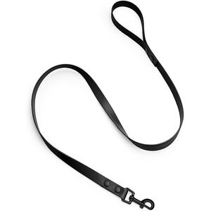 brklz Durable PVC Dog Leash, Black, Medium/Large: 4-ft long, 3/4-in wide