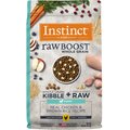 Instinct Raw Boost Puppy Whole Grain Real Chicken & Brown Rice Recipe Freeze-Dried Raw Coated Dry Dog Food
