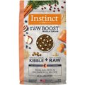Instinct Raw Boost Whole Grain Real Salmon & Brown Rice Recipe Freeze-Dried Raw Coated Dry Dog Food, 4.5-lb bag