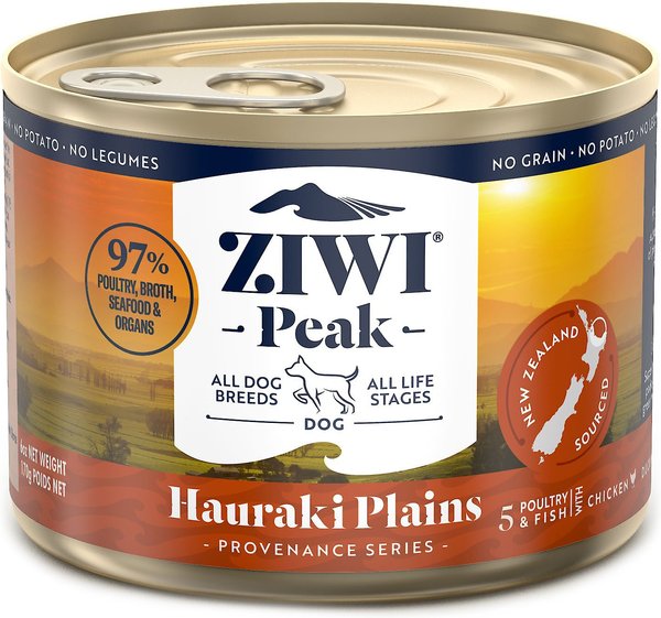 Ziwi Peak Provenance Hauraki Plains Canned Dog Food, 6-oz, case of 12 slide 1 of 2