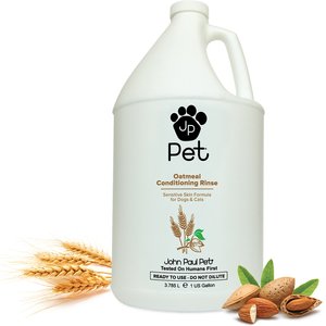 John Paul Pet Sensitive Skin Formula Oatmeal Dog & Cat Conditioning Rinse, 1-gallon bottle