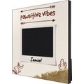 Frisco Personalized Center "Pawsitive Vibes" Picture Frame, 11.5 x 11.5 in