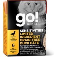 Go! SENSITIVITIES Limited Ingredient Grain-Free Duck Pate Cat Food